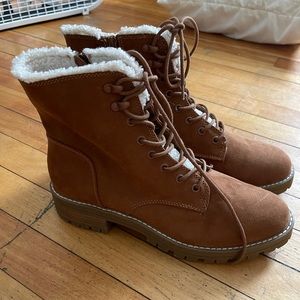 Brown boots